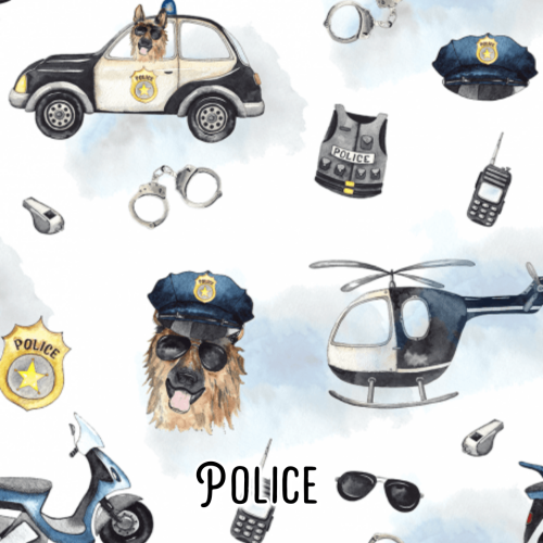 Tissu chien policier
