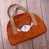 Mini sac panda roux